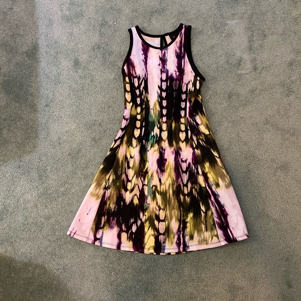 Multi Colored Marble Dress